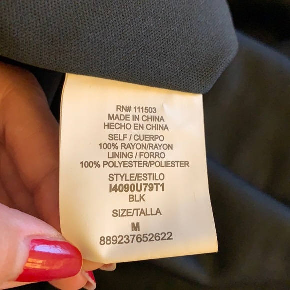 Lily Rose Black Spaghetti Strap Dress Size Medium - Picture 15 of 17